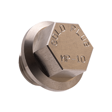 GoldPlug | M18x1.5 | MP10 | USA | Magnetic Drain Plug | Stainless | Fits all RAM Cummins 2005-2025 | Fits Toyota Rear Differential, Transmission, and Transfer Case | SW05 Washer Included |