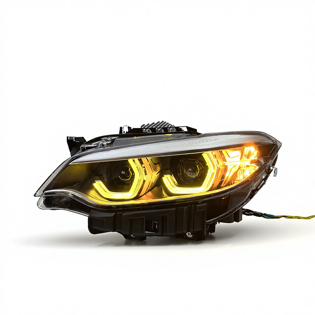 LED Headlights Dual Color DRL for BMW 2 Series F22 F23 F87 M2 M235i