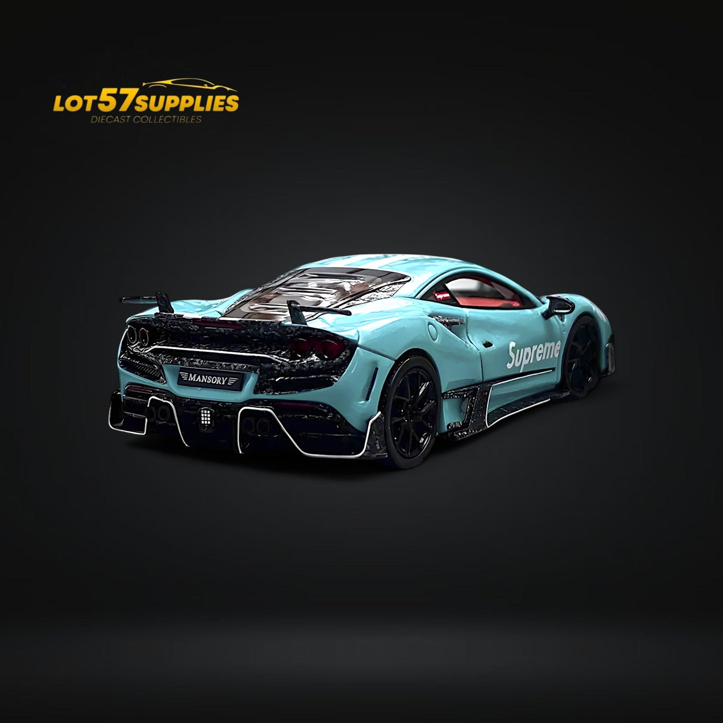 FuelMe Mansory F8XX Blue SUPRME 1:64 Resin Limited to 199 Pcs