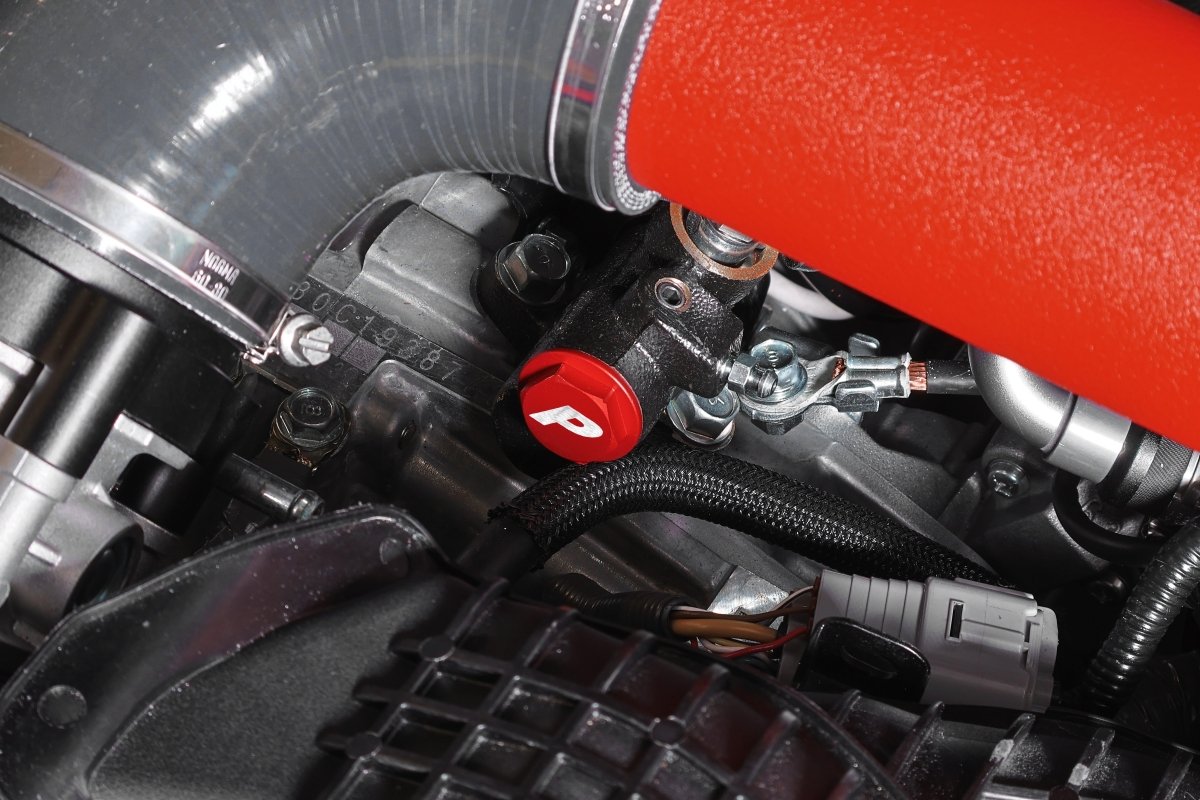 Perrin [06-25 WRX, 06-21 STI] Clutch Delay Valve Delete Kit-Black | PSP-BRK-300BK
