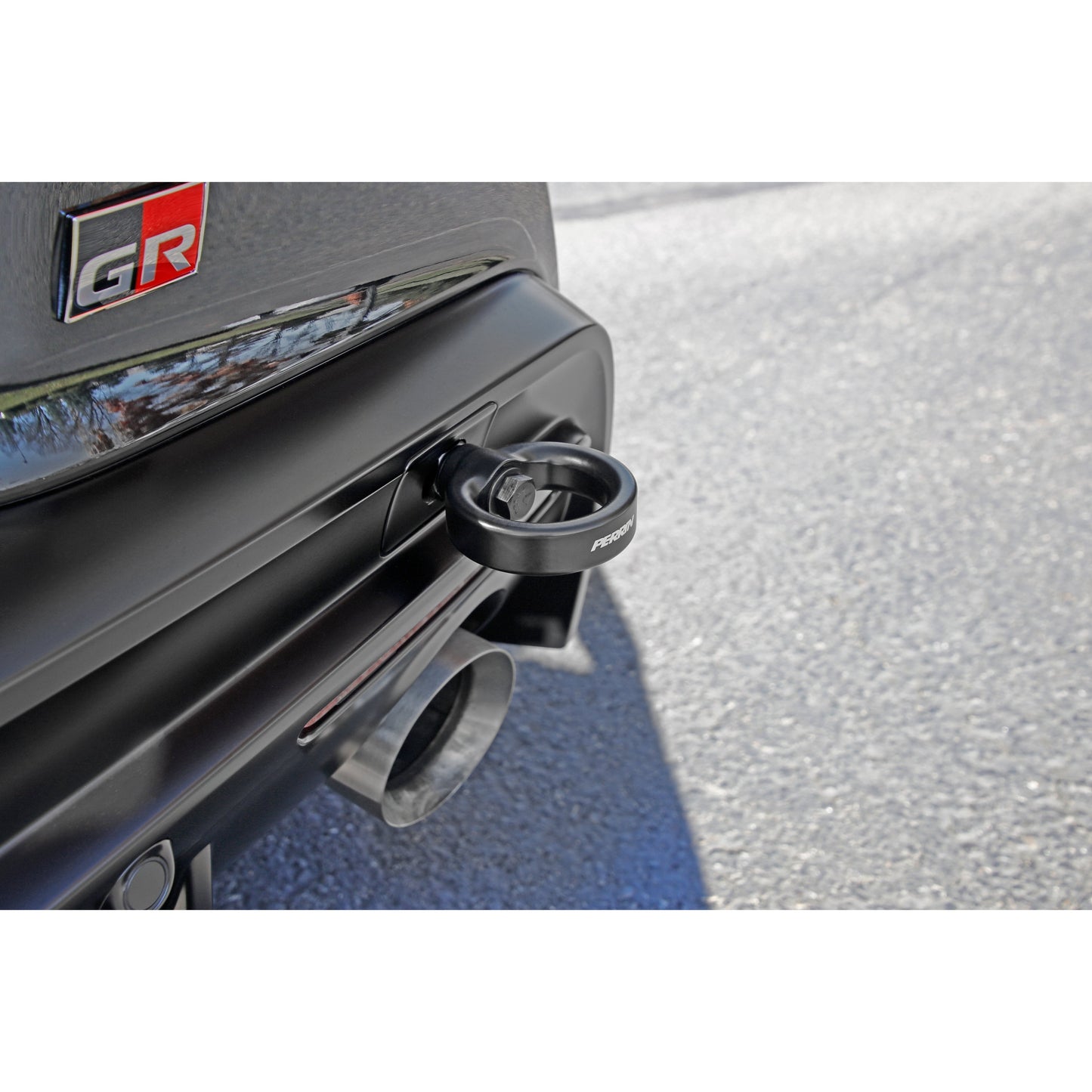 Perrin Rear Tow Hook Toyota Supra 2020+ | PTP-BDY-250BK
