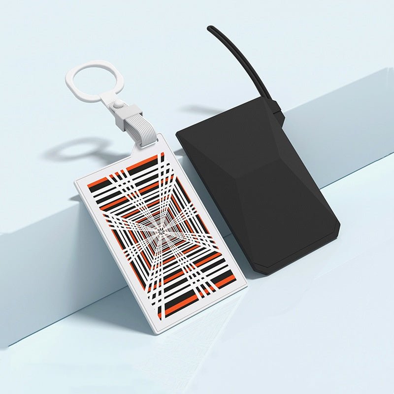 Plaid Silicone Key Card Holder for Tesla 3/Y/X/S