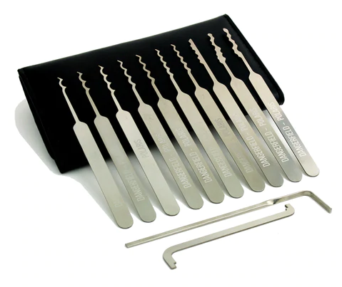 Dangerfield Polaris Rakes - the #1 lock picking rake set