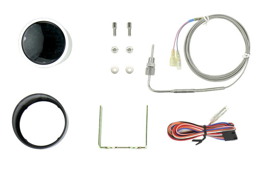 2-1/16" Blue/White Exhaust Gas Temperature Gauge