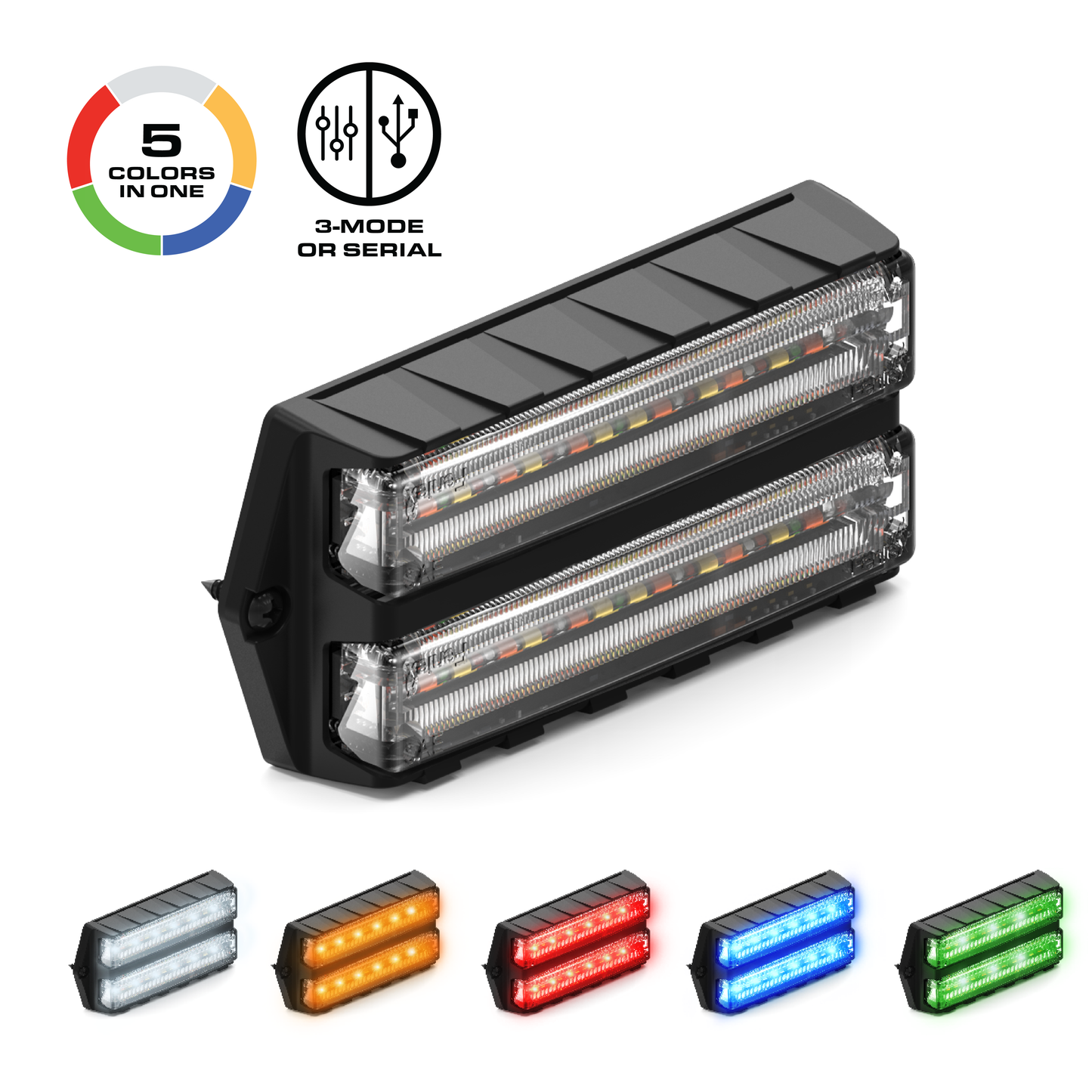 Feniex Q Series Dual Surface Mount LED Grille Light