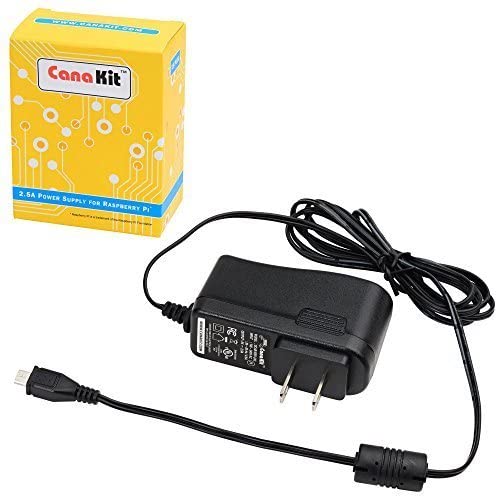 Raspberry Pi Micro-USB Power Adapter (2.5A)