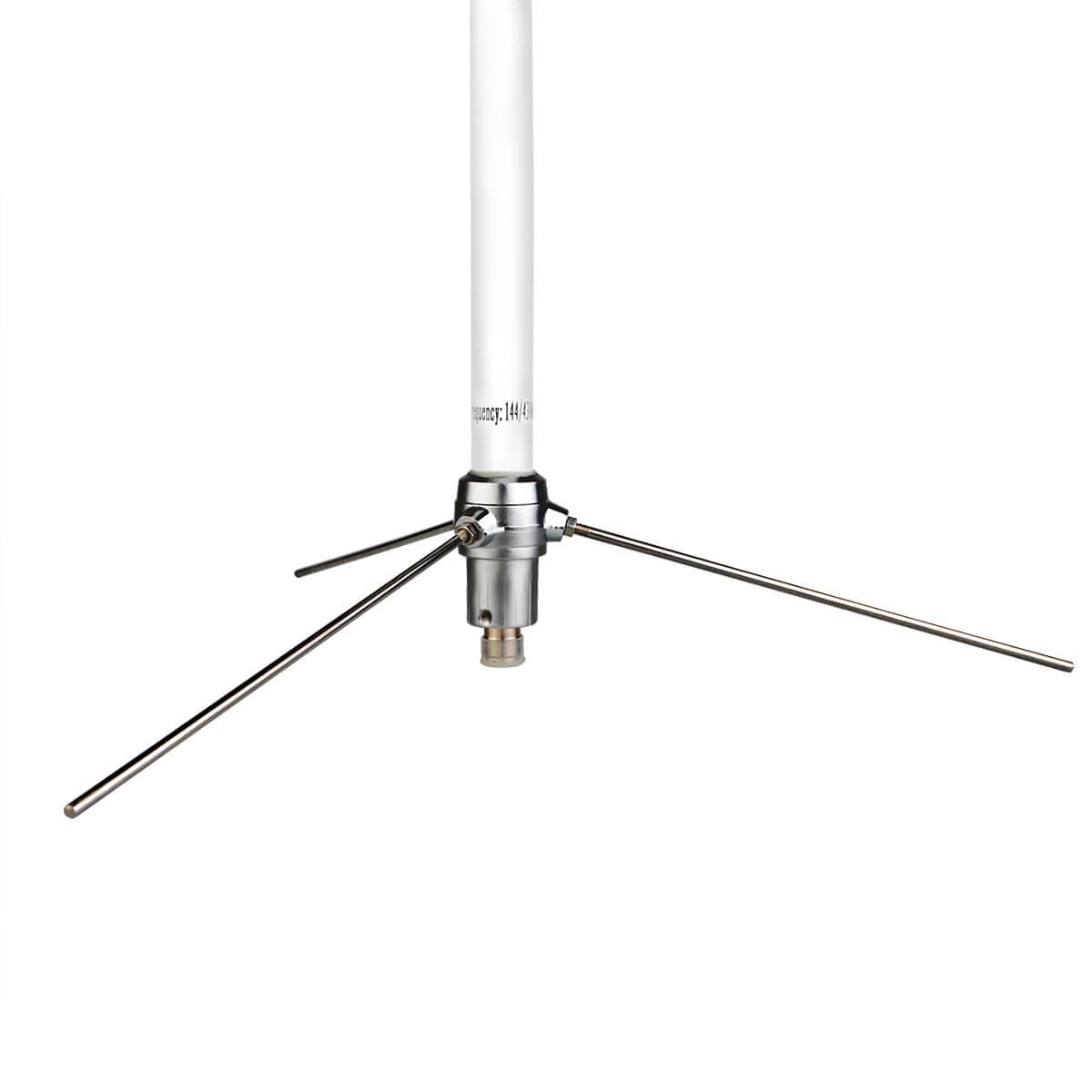 Retevis MA02 VHF / UHF Omnidirectional Fiberglass Base Station Antenna