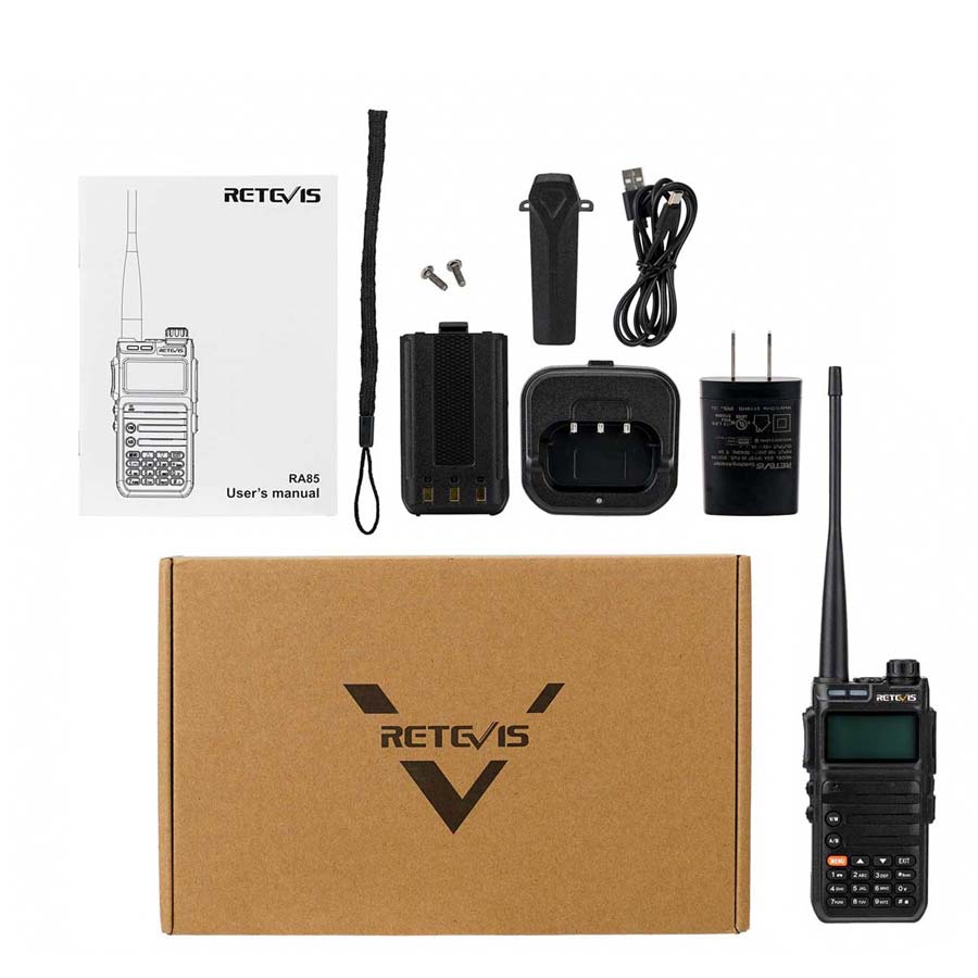 Retevis RA85 5W GMRS Handheld Radio