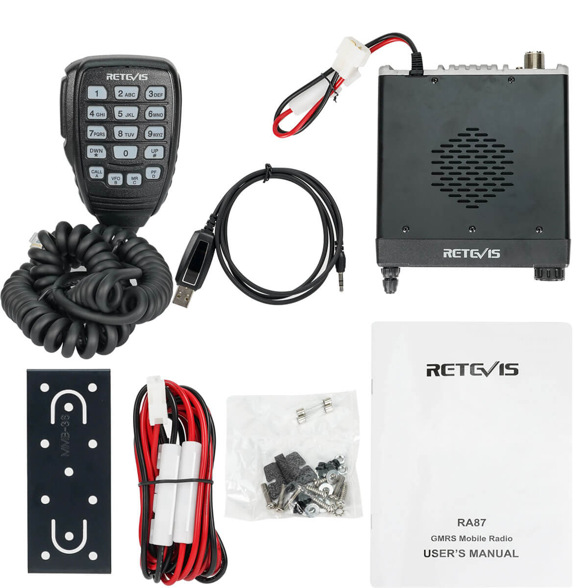 Retevis RA87 40W Mobile Radio Repeater-Capable