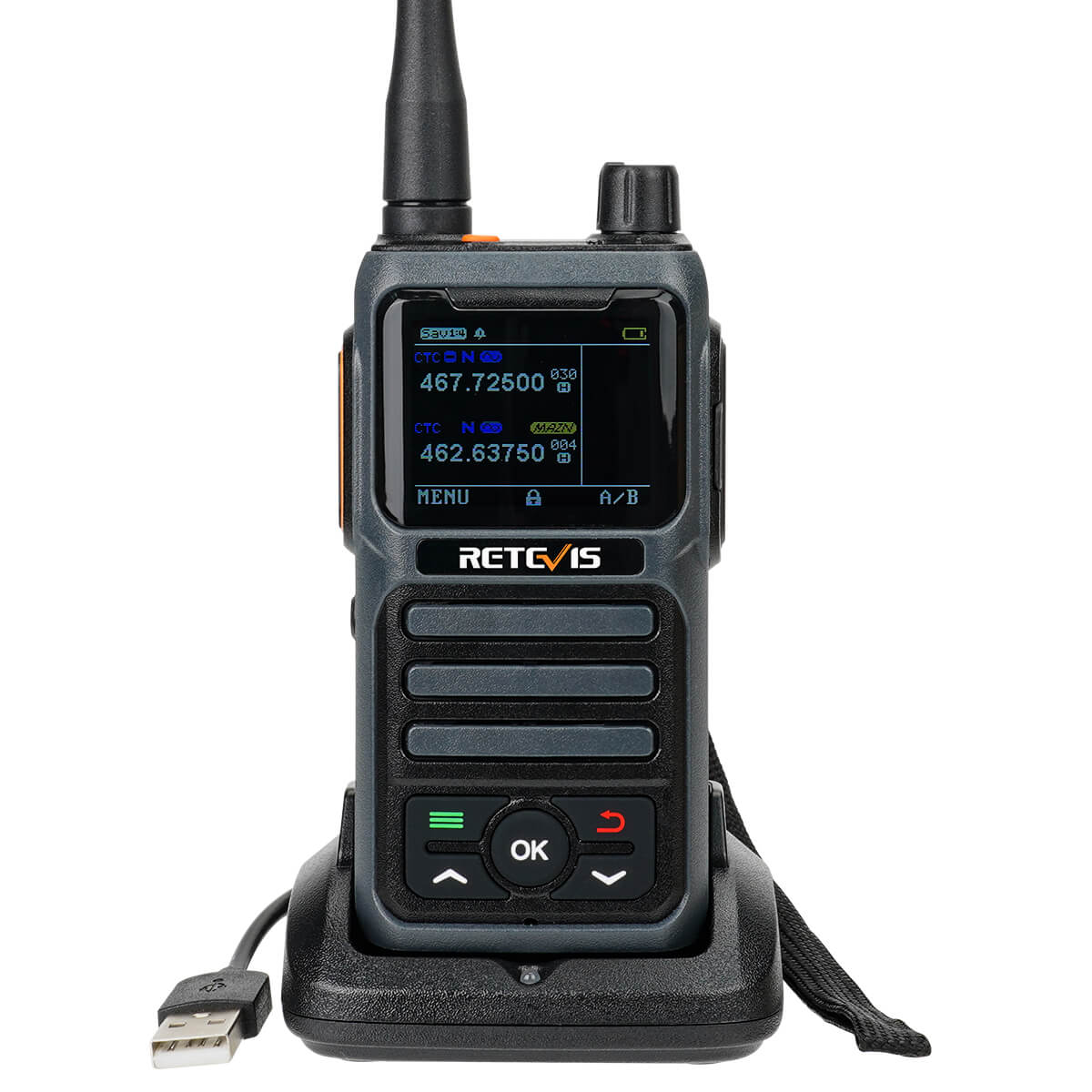 Retevis RB17P Repeater-Capable GMRS Radio 5W