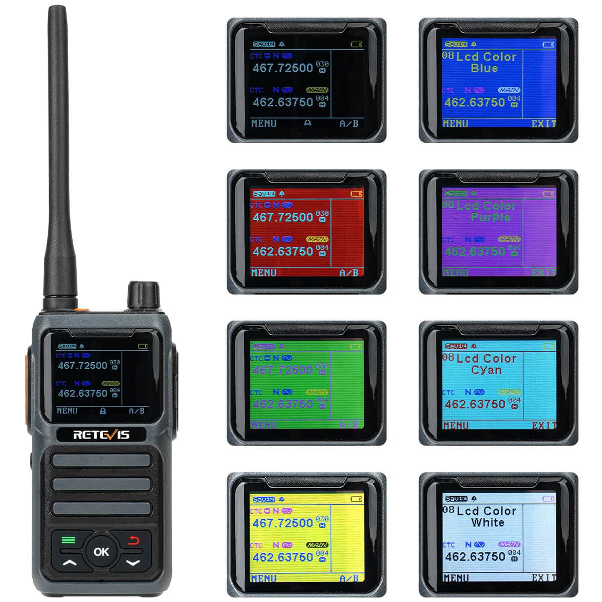 Retevis RB17P Repeater-Capable GMRS Radio 5W
