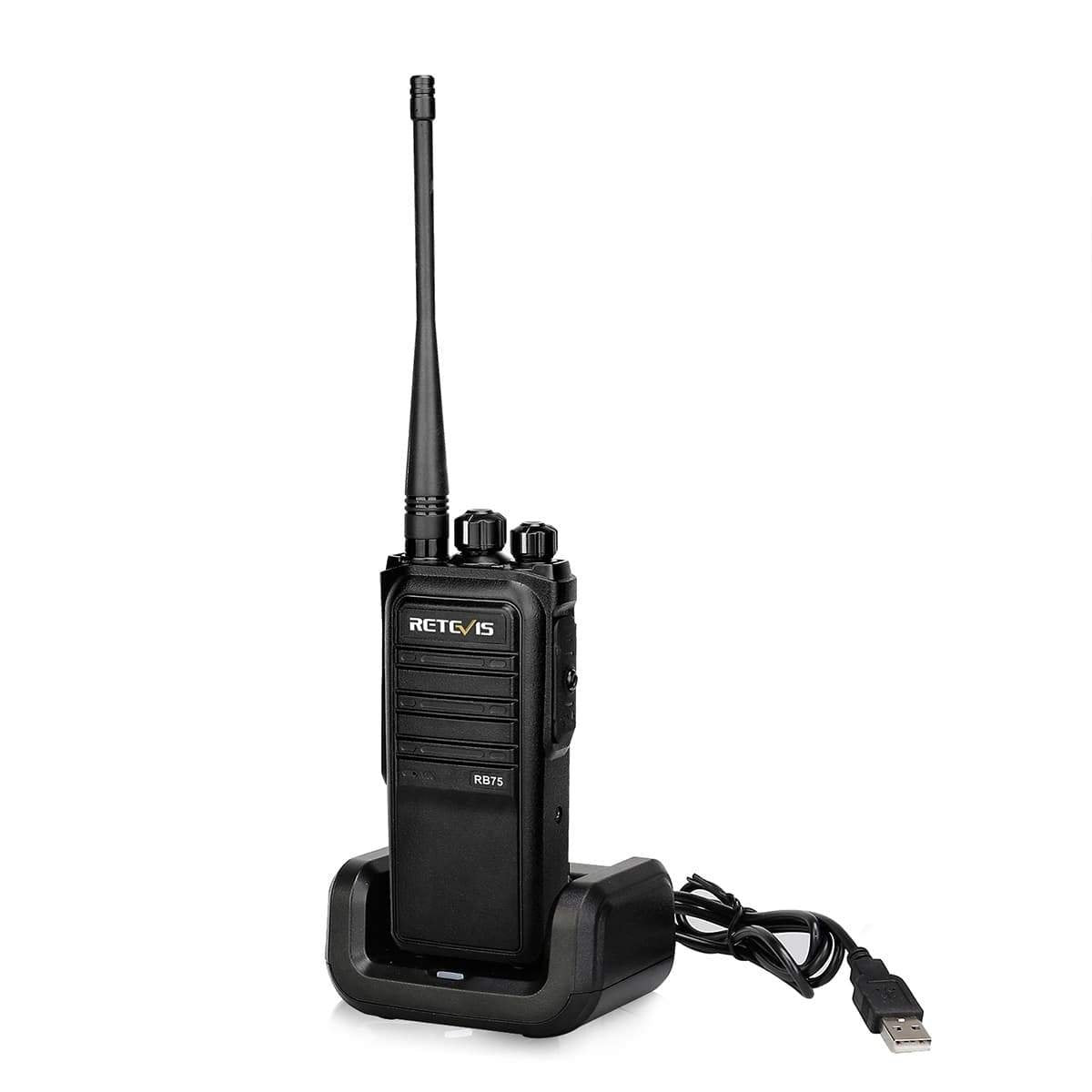 Retevis RB75 Waterproof GMRS Repeater-Capable Radio 5W
