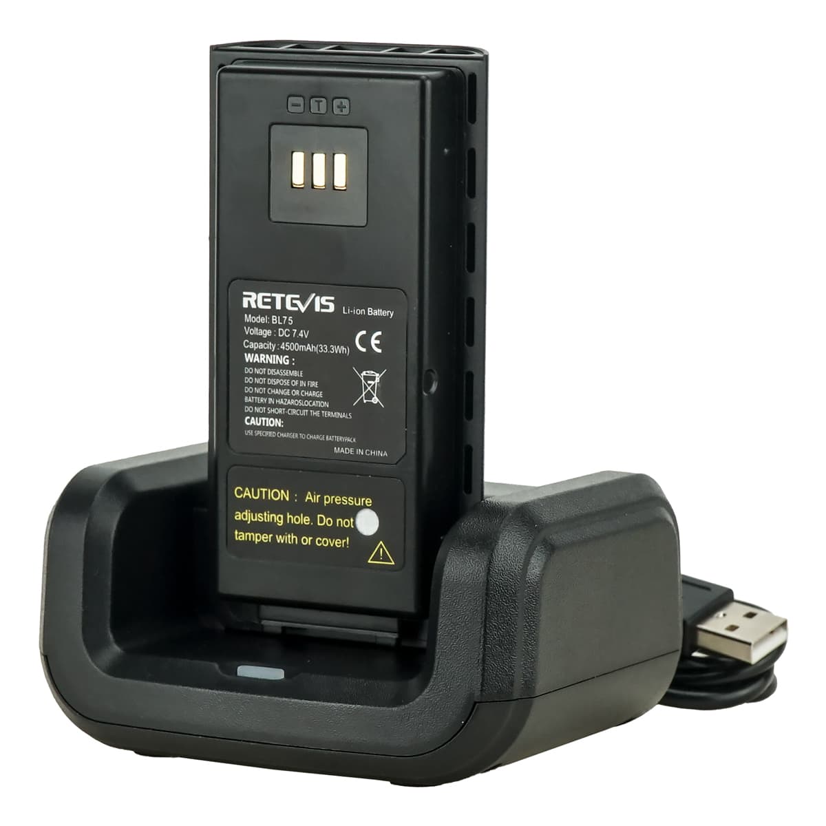 Retevis RB75 Waterproof GMRS Repeater-Capable Radio 5W