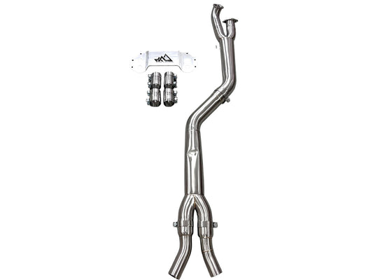 BMW M3 M4 G80 G82 S58 4" Fat Boy Single Midpipe