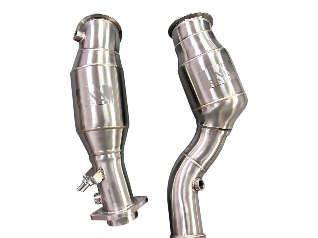 BMW M2 M3 M4 G80 G82 G83 G87 S58 Catted Downpipes W/ No CEL Guarantee & Flex Section
