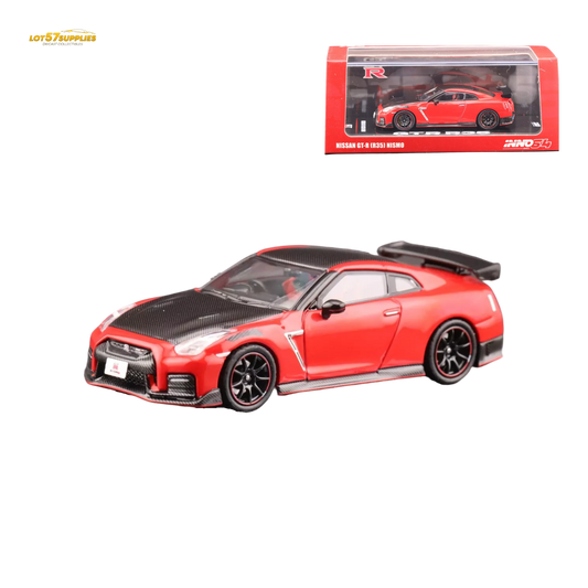 Inno64 NISSAN GT-R (R35) NISMO Red 1:64