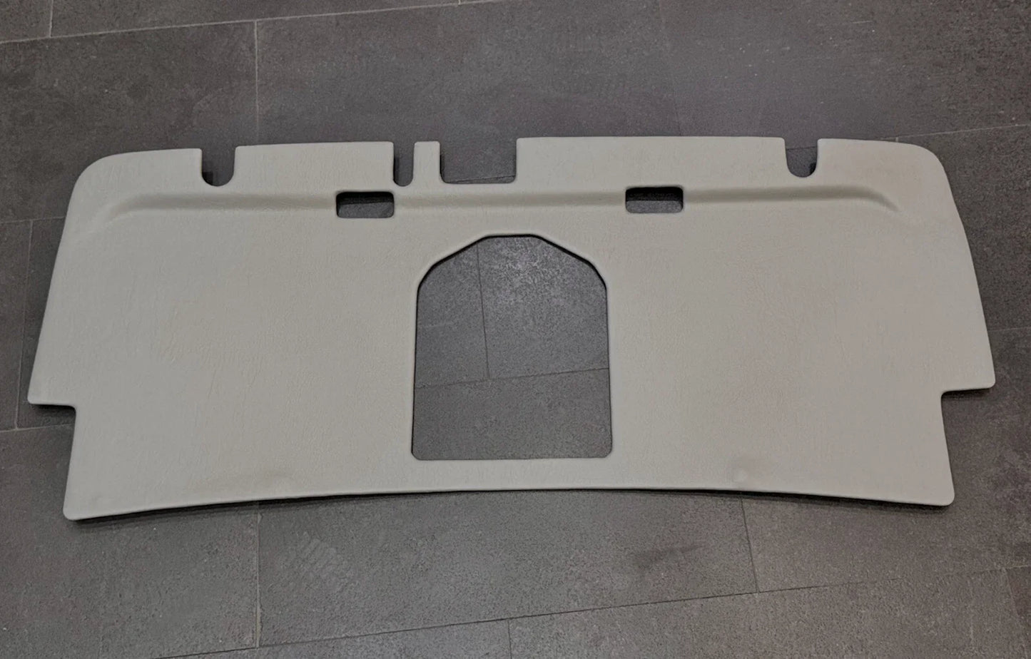 BMW 3 Series E30 1985-1992 Compatible Boot Lid Cover Leatherette Light Gray 51491916246