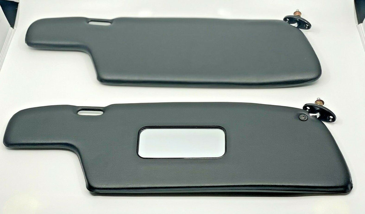 Sunvisor Sun Visors set with bracket for Porsche 911 Coupe 1969-1977 Black Beige