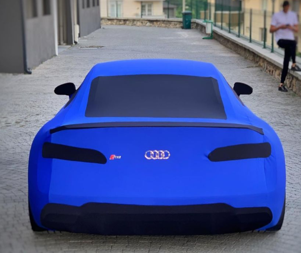 Premium Custom Made Car Cover Guard Protection Silk Fabric for Audi R8