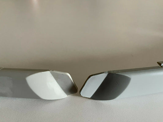 BMW E39 Unpainted Front Bumper Impact Strip Left And Right 2 Pcs