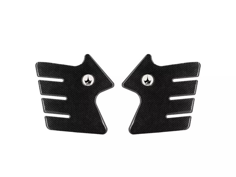 BMW GS R1250 Compatible Polyurethane 6D Carbon Fiber Tank Pad Sticker Set 7 Pieces