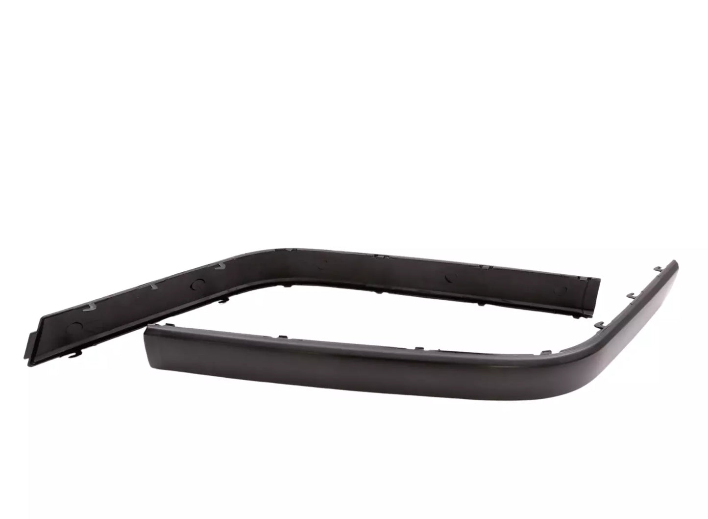 Bmw E34 1988-1994 Compatible Front Bumper Moulding Strip Trim Set 2 Pieces