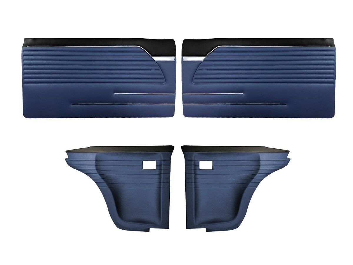 Bmw E10 2002 1966-1977 Compatible Interior Door Panels Set Front Rear 4 Pieces