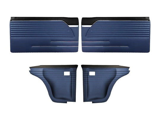 Bmw E10 2002 1966-1977 Compatible Interior Door Panels Set Front Rear 4 Pieces