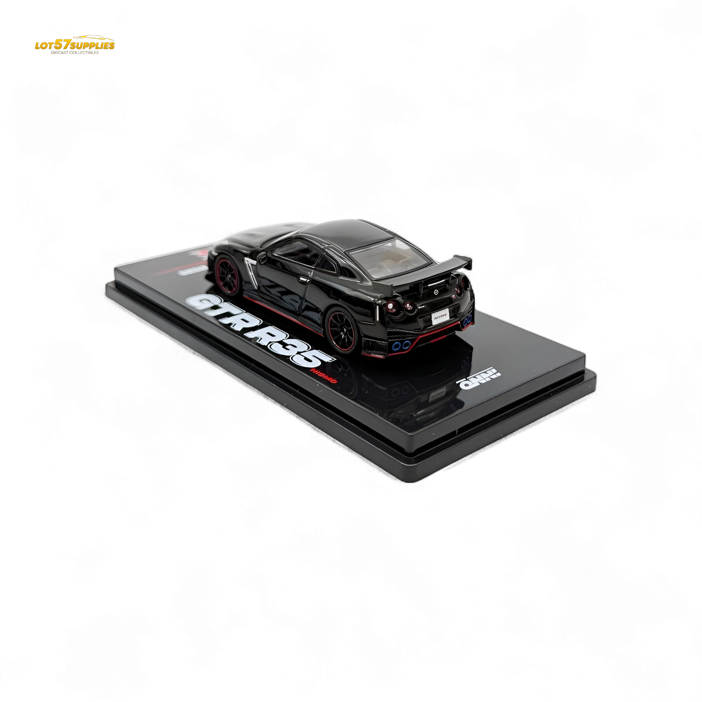 Inno64 NISSAN GT-R (R35) NISMO Black 1:64
