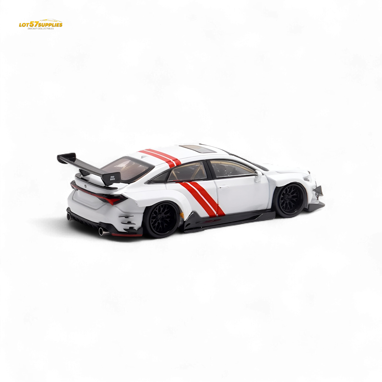 LMF Toyota Avalon Modified Concept - White Livery 1:64