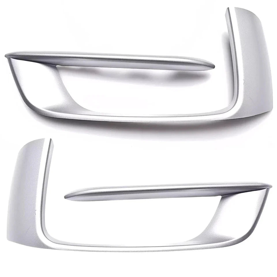 BMW X5 F15  Compatible Silver Painted Front Bumper Grille Molding Trim PURE EXPERIENCE