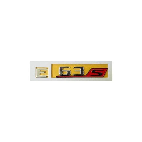 Mercedes E63S Compatible Chrome Emblem Label Nameplate Badge A238 817 07 00