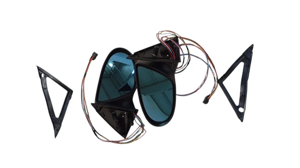 BMW E39 1996-2003 Compatible Complete M6 Style Door Side Folding Mirror Set L+R