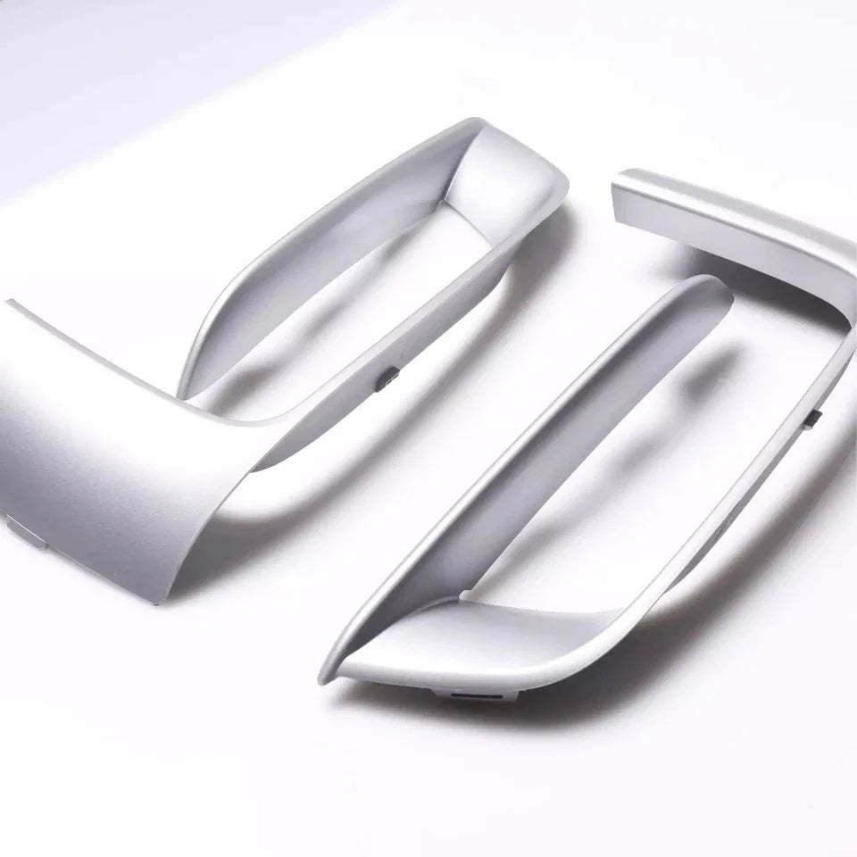 BMW X5 F15  Compatible Silver Painted Front Bumper Grille Molding Trim PURE EXPERIENCE