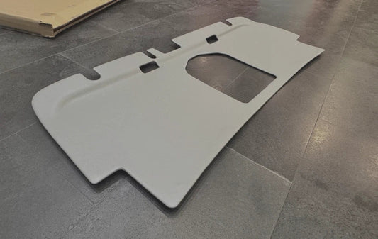 BMW 3 Series E30 1985-1992 Compatible Boot Lid Cover Leatherette Light Gray 51491916246