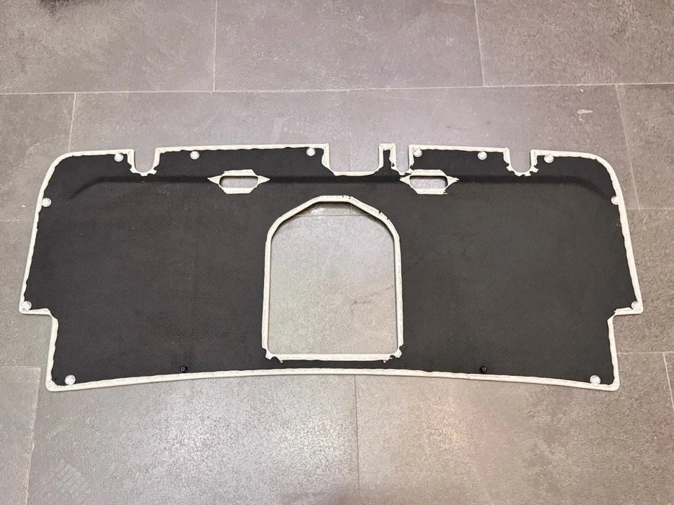 BMW 3 Series E30 1985-1992 Compatible Boot Lid Cover Leatherette Light Gray 51491916246
