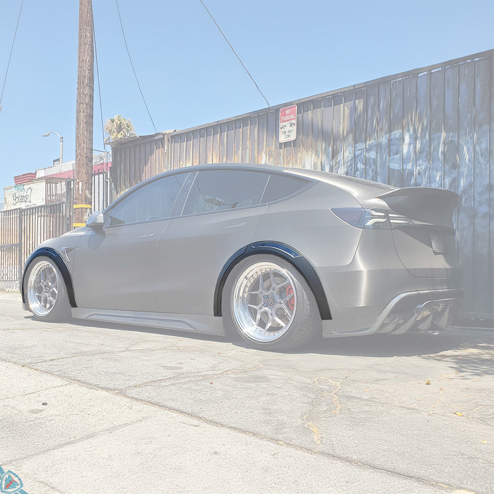 Tesla Model Y SDX Wide Fender Flare Wheel Arches (FRP)
