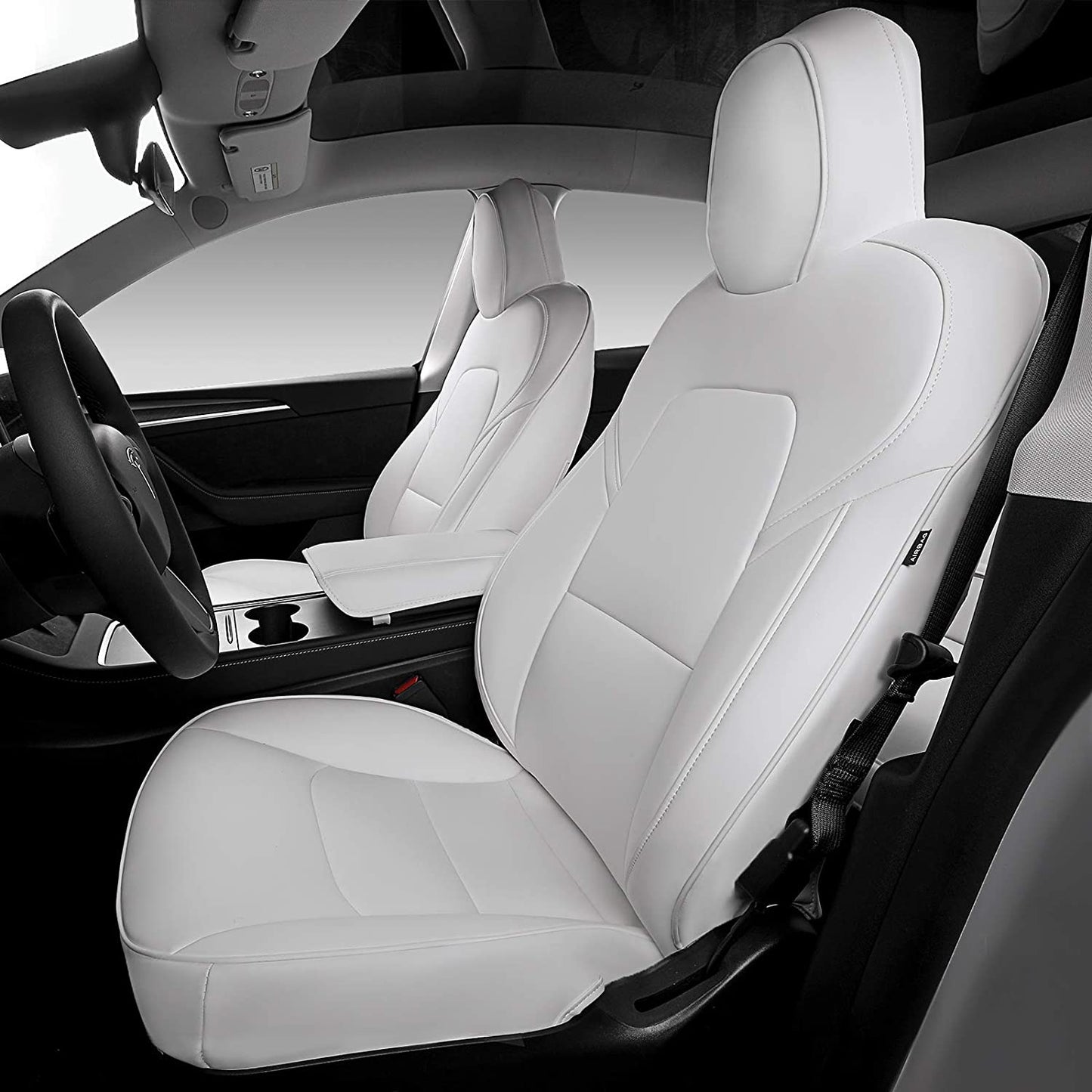 Seat Covers for Only Front Seats/Rear Seats for Tesla Model 3 & Model Y (5 Seater)