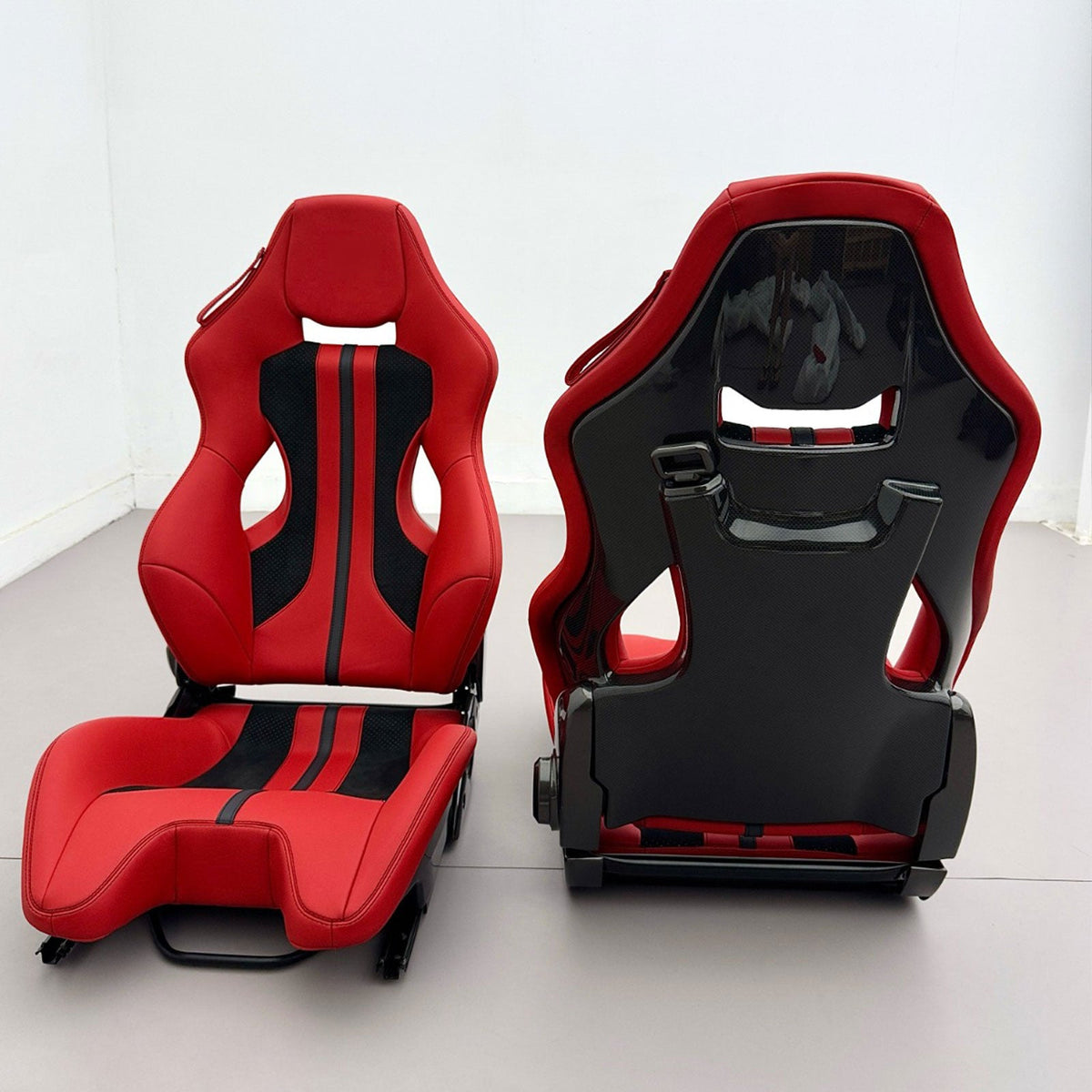 Alcantara Dry Carbon Fiber Racing Seats for Lamborghini Huracan STO Aventador Urus
