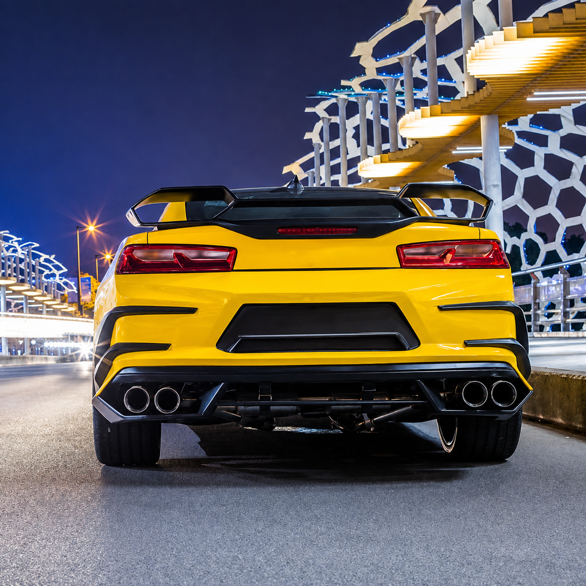 Transformers Style Half Carbon Fiber Body Kit Chevrolet Camaro 6th Gen