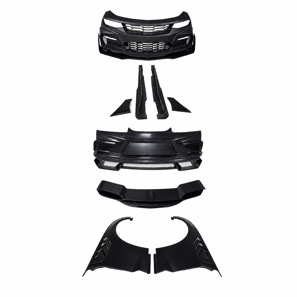 Transformers Style Half Carbon Fiber Body Kit Chevrolet Camaro 6th Gen
