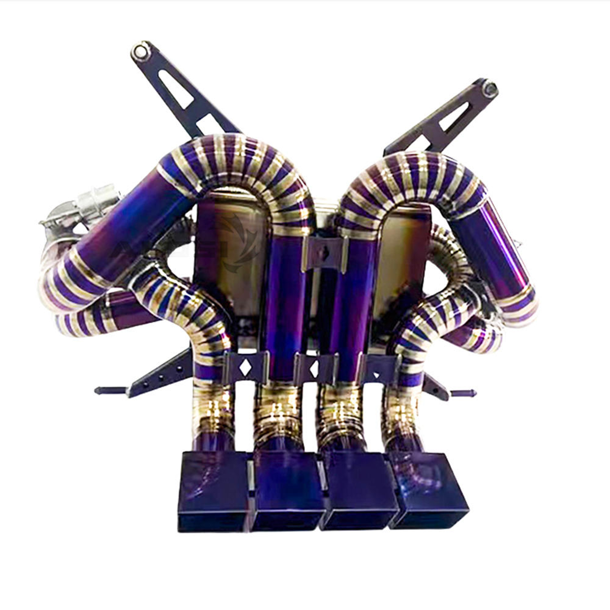 Titanium Alloy Catback Exhaust System for Lamborghini Aventador LP700 4 LP740 4 LP750 4 SVJ 6.5L