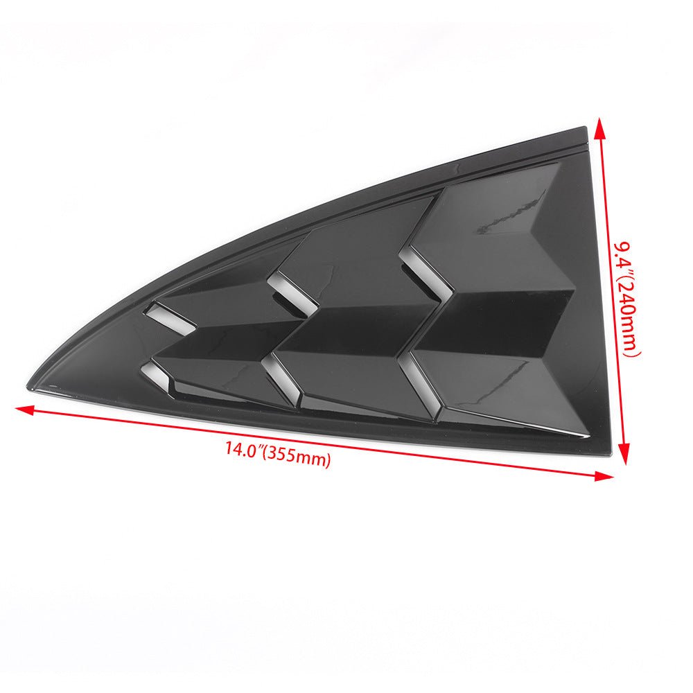 Rear Side Window Louvers Trim for Tesla Model 3 2017-2023 [2 PCS]