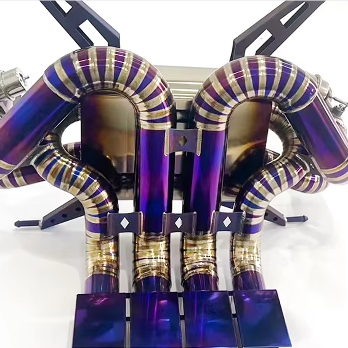 Titanium Alloy Catback Exhaust System for Lamborghini Aventador LP700 4 LP740 4 LP750 4 SVJ 6.5L