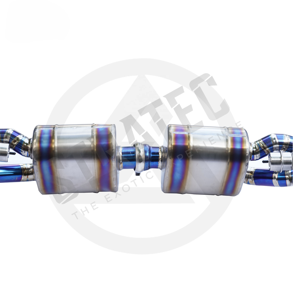Titanium Valved Catback Exhaust System for Porsche 911 997.1 Turbo 3.6T