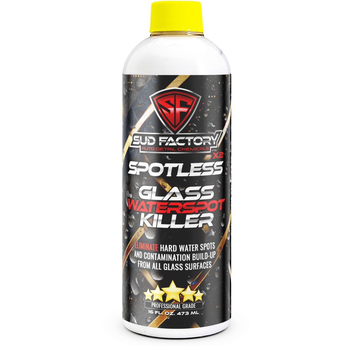 Spotless X2 Upgraded Glass Water Spot and Grime Destroyer