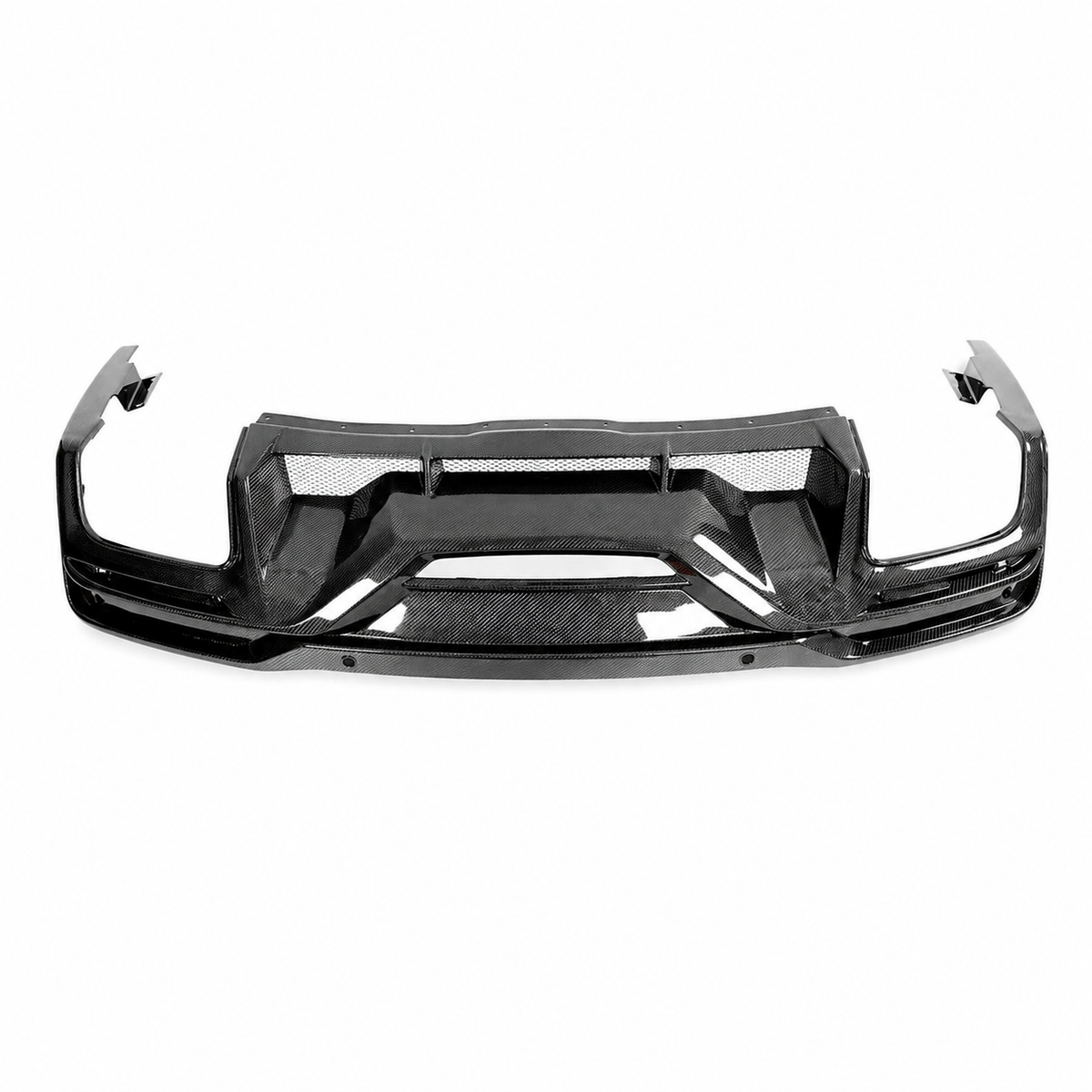 DH Style Carbon Fiber Rear Bumper Diffuser for Ford Mustang S650