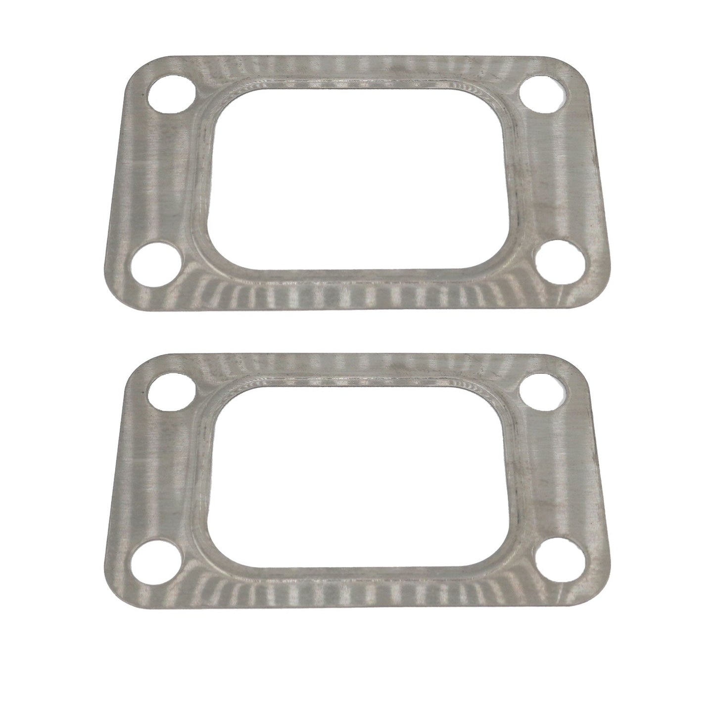 2 x Pack Garrett T4 Turbo Inlet Flange Gasket 4 Bolt 304 Stainless Steel USA New
