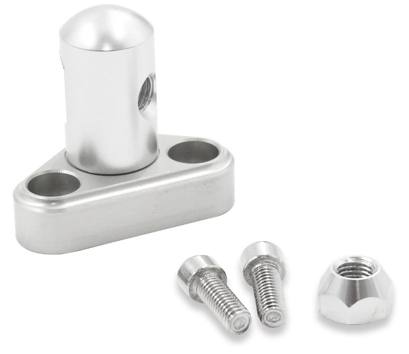 Throttle Cable Bracket Single Stud Compatible with GM Throttle Body with 3" Linkage Cam LS1