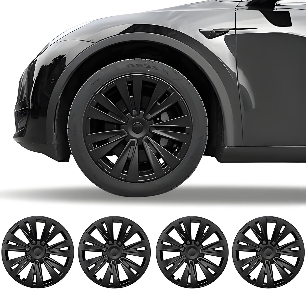 TESERY 19″ Turbo Wheel Cover For Tesla Model Y (4PCS)